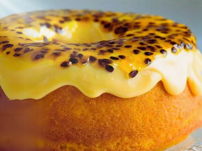 Bolo-de-Maracujá-com-Cobertura-de-Leite-Condensado